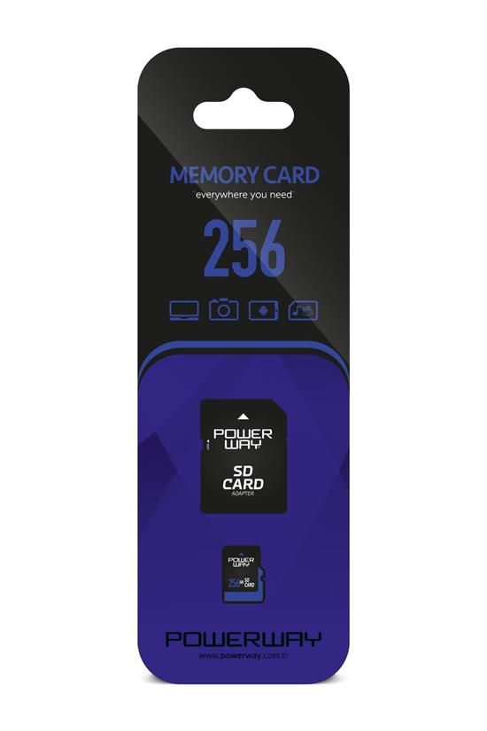 Powerway 256 GB MicroSD Hafiza Karti